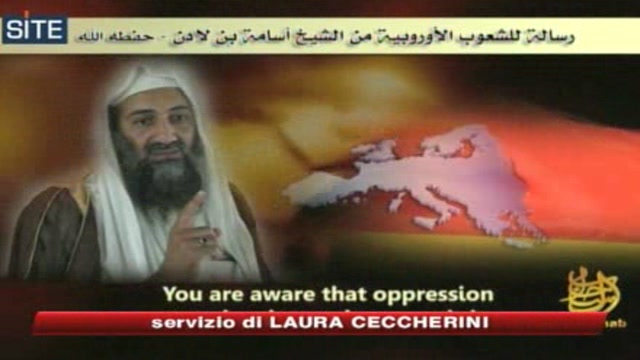 Osama Bin Laden agli europei: Fuori dall'Afghanistan