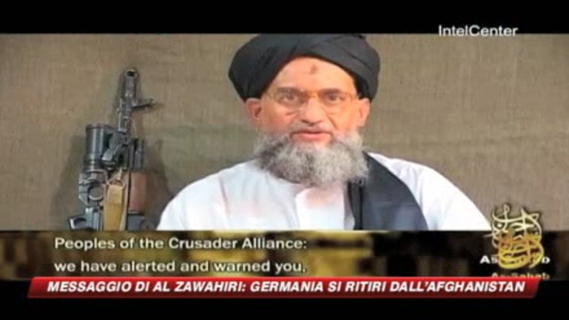 Afghanistan, Al Zawahiri alla Germania: Ritiratevi