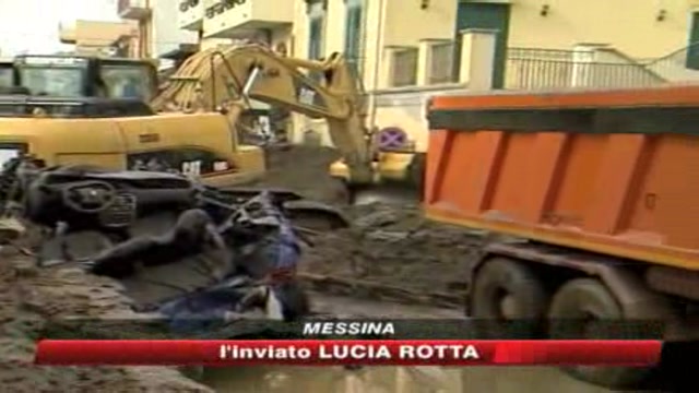 Nubifragio Messina, 22 morti. Oggi visita di Berlusconi