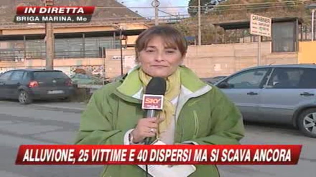 Messina, 25 morti e 40 dispersi. Si scava tra macerie 