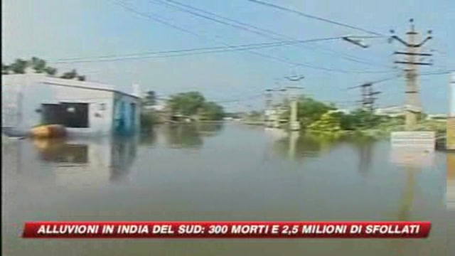 India, si aggrava bilancio vittime alluvioni: 300 morti