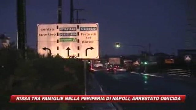 Rissa tra famiglie a Napoli, arrestato l'omocida