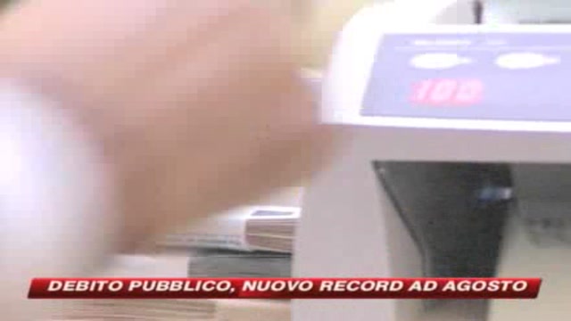 Bankitalia: debito pubblico record a agosto