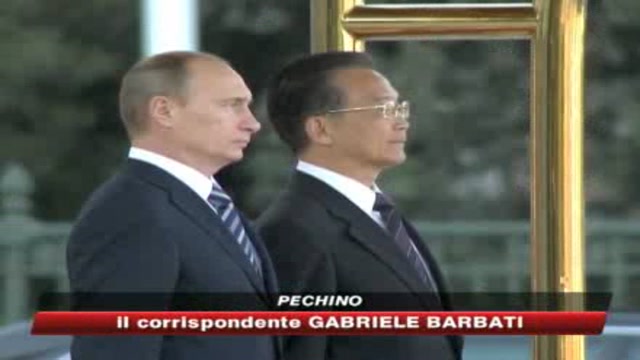 Cina-Russia, vertice tra Putin e Wen Jiabao