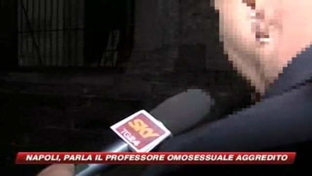 Napoli, parla il professore omosessuale aggredito