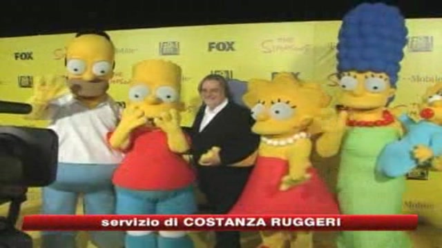 I Simpson compiono 20 anni, festa sul tappetto giallo
