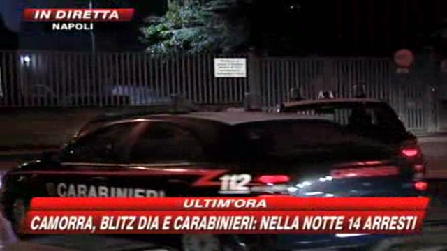 Camorra, blitz della Dia a Napoli: 14 arresti