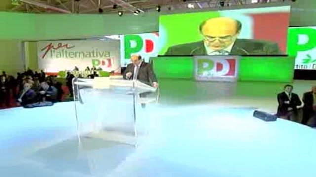 Su discorso Bersani coro di critiche dell'opposizione 