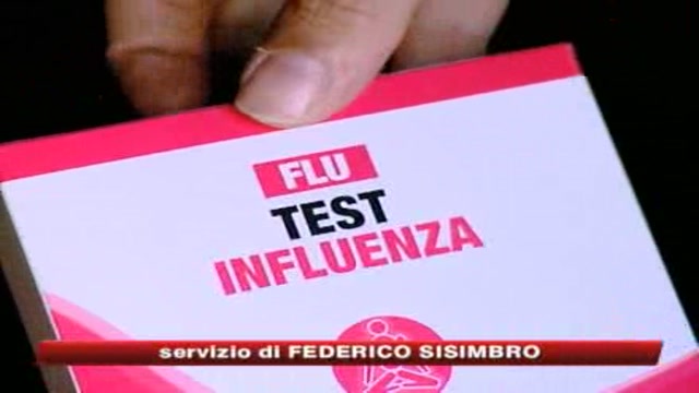 Influenza A, boom di test auto-diagnosi. Fazio: inutili