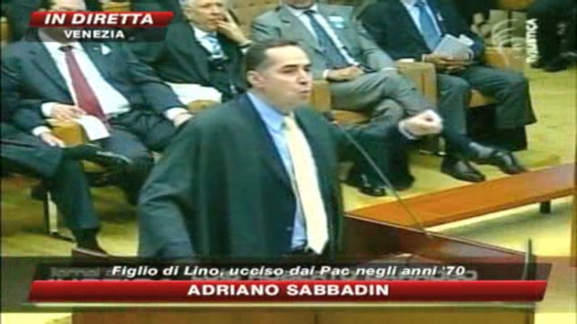 Caso Battisti, Adriano Sabbadin: sentenza giusta
