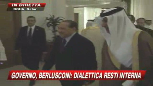 Berlusconi: i panni sporchi si lavano in famiglia
