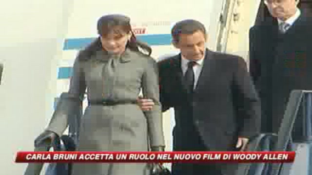 Woody Allen strappa Carla Bruni a Sarkozy