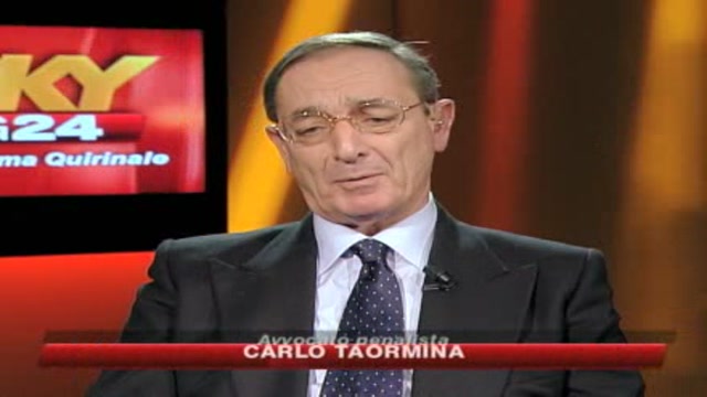 Carlo Taormina presenta il partito Lega Italia