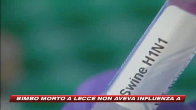 Influenza A, il bimbo morto a Lecce non aveva il virus