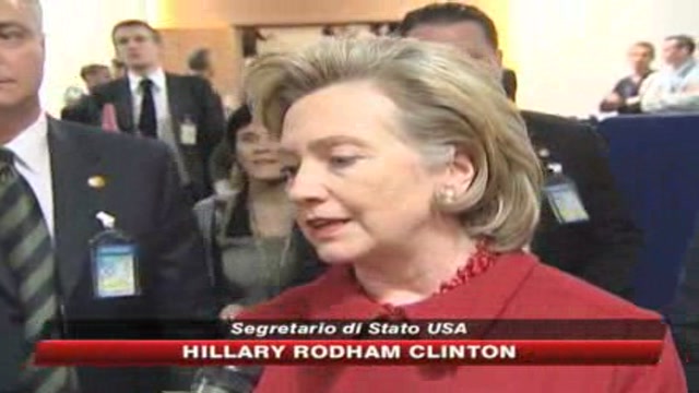 Afghanistan, Hillary Clinton a SKY TG24: Grazie Italia