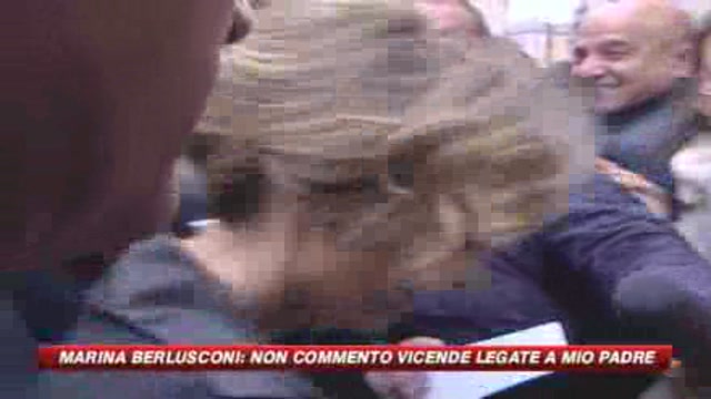 Marina Berlusconi: non commento vicende di mio padre