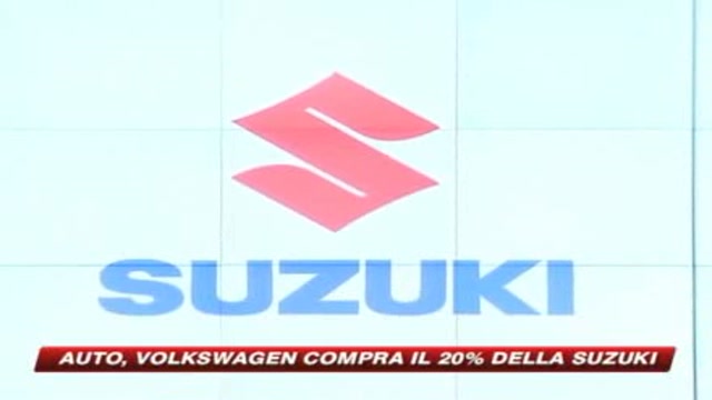 La Volkswagen acquista la Suzuki
