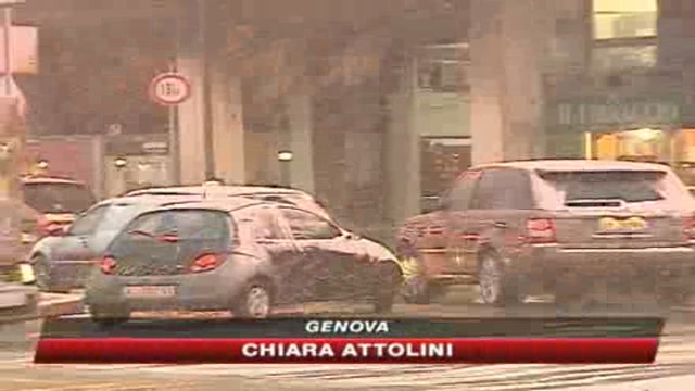 Maltempo, nevica su Genova e il savonese