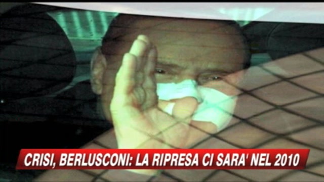 Berlusconi: ripresa, purché tutti siano ottimisti