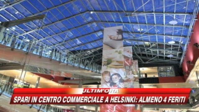 Finlandia, sparatoria in un centro commerciale