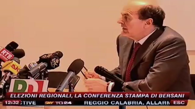 Pier Luigi Bersani: alleanza necessarie per vincere
