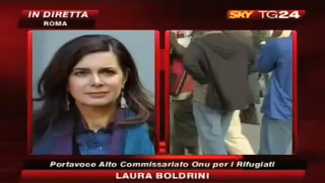 Portavoce commissione Onu per i rifugiati Laura Boldrini
