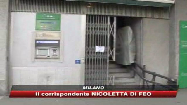 Milano, rapina da 120mila euro nella sede della Bnl