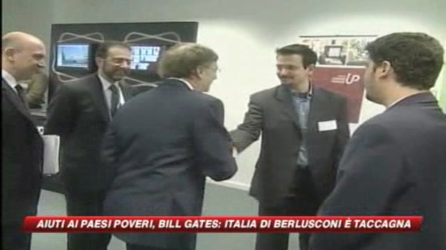 Bill Gates: Berlusconi tirchio con i Paesi più poveri

