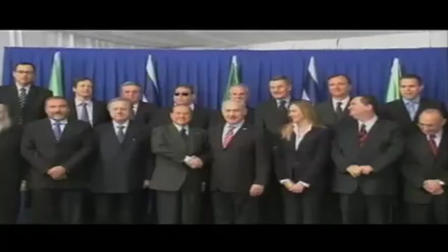 Conferenza stampa Berlusconi-Netanyahu