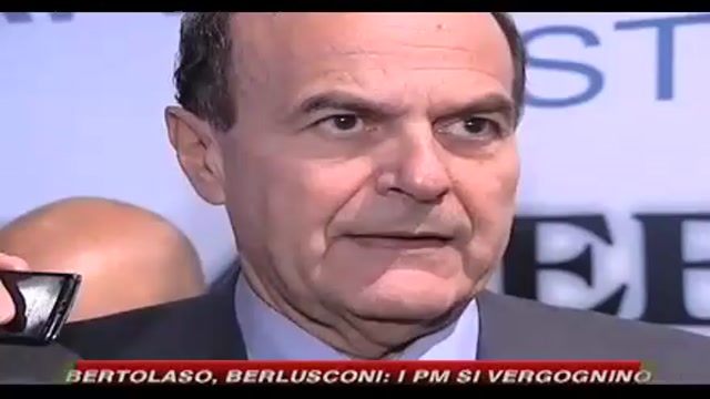Caso Bertolaso, Bersani: c'è andazzo inaccettabile