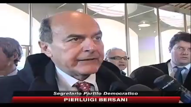 Scontri a Milano, Bersani: il governo se ne assuma la responsabilità
