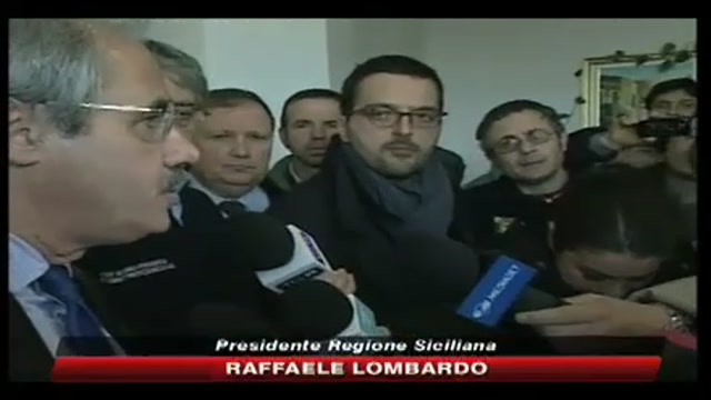 Raffaele Lombardo situazione nel messinese sotto controllo