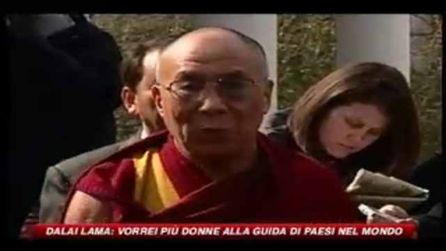 Dalai Lama con Obama ho parlato dell'armonia delle religioni