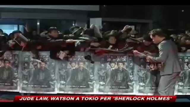 Jude Law, Warson a Tokio per Sherlock Holmes