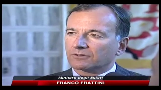 Attentato Kabul, intervista a Frattini