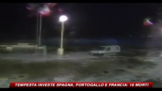 Tempesta investe Spagna, Portogallo e Francia: 16 morti