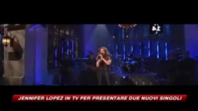 Jennifer Lopez in tv per presentare due nuovi singoli