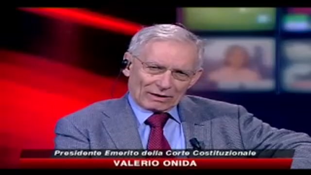 Onida: un decreto per le regionali aprrebbe una grossa rottura costituzionale