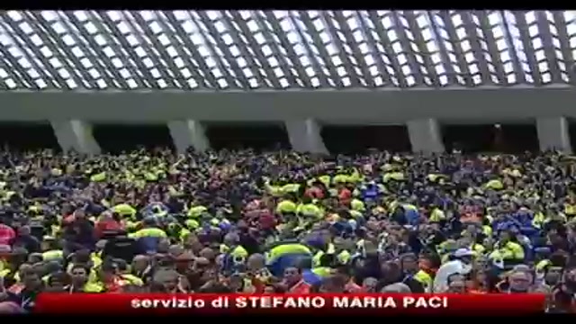 Protezione civile, il Papa riceve Bertolaso e 7000 volontari
