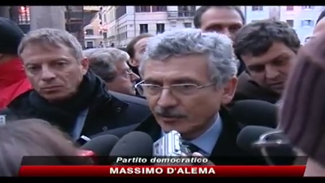 Regionali, Decreto interpretativo, parla Massimo D'Alema