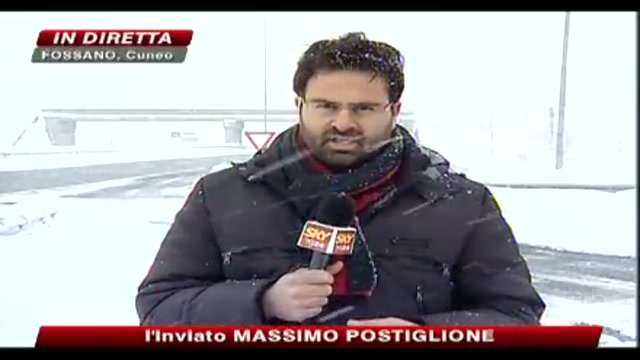 Maltempo e neve in Piemonte; disagi sulle strade