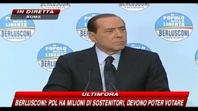 Conferenza Berlusconi – 11/a parte: il decreto è valido e legittimo