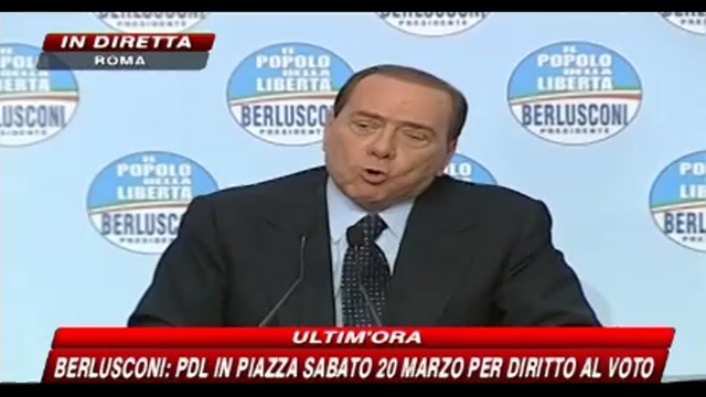 Conferenza Berlusconi – 17/a parte: mai dato a nessuno dell’imbecille