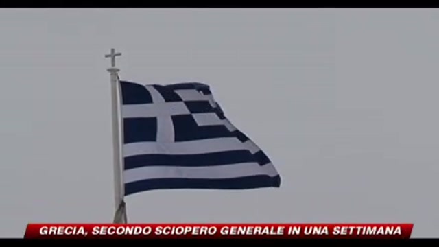 Grecia, secondo sciopero generale in una settimana
