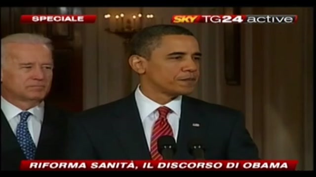 Sanità, Obama parla agli Usa dopo il voto (2/a parte)