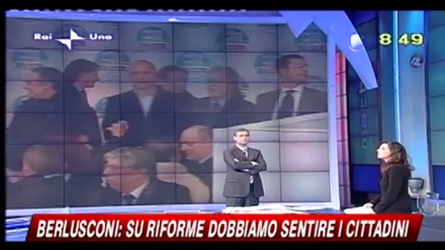 Berlusconi: sulle riforme dobbiamo sentire i cittadini