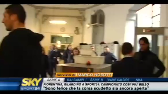 Materazzi e Inzaghi in visita a San Vittore