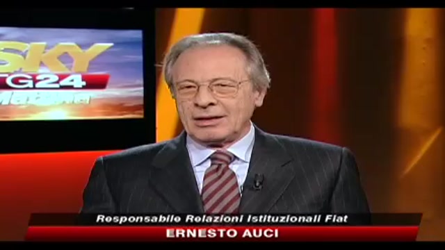 Parla Ernesto Auci, responsabile relazioni istituzionali Fiat