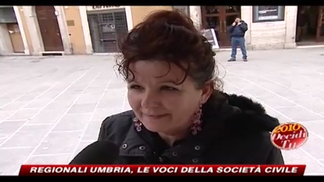 Regionali Umbria, le voci della società Civile