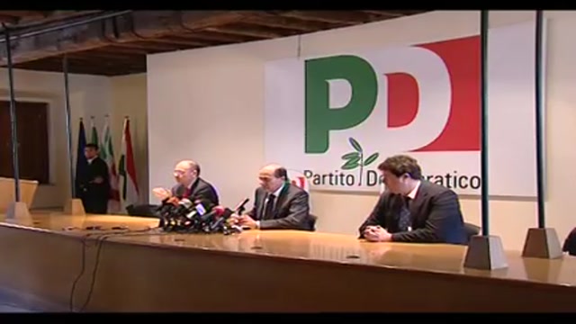 Conferenza stampa Bersani (1/a parte)